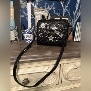 Galaxy Inspired Black Crossbody